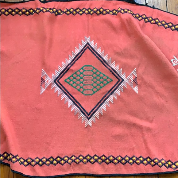 Native American/Southwest Embroidered Cape - Picture 4 of 8